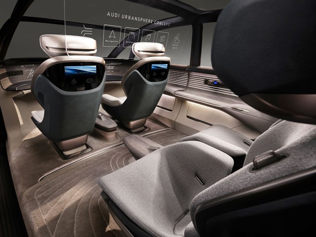 Audi Urbansphere Concept - Siêu minivan được mệnh danh văn phòng di động có kích thước to ngang SUV cỡ lớn - Ảnh 6.